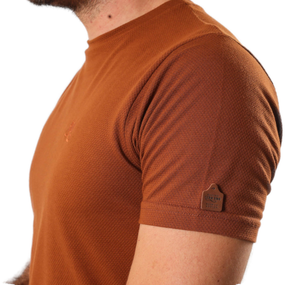 Playera R01 Terracota - PLAY BASIC-06