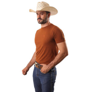 Playera R01 Terracota - PLAY BASIC-06